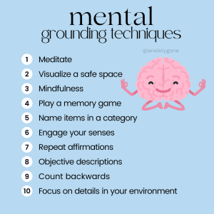 mental grounding techniques for anxiety relief