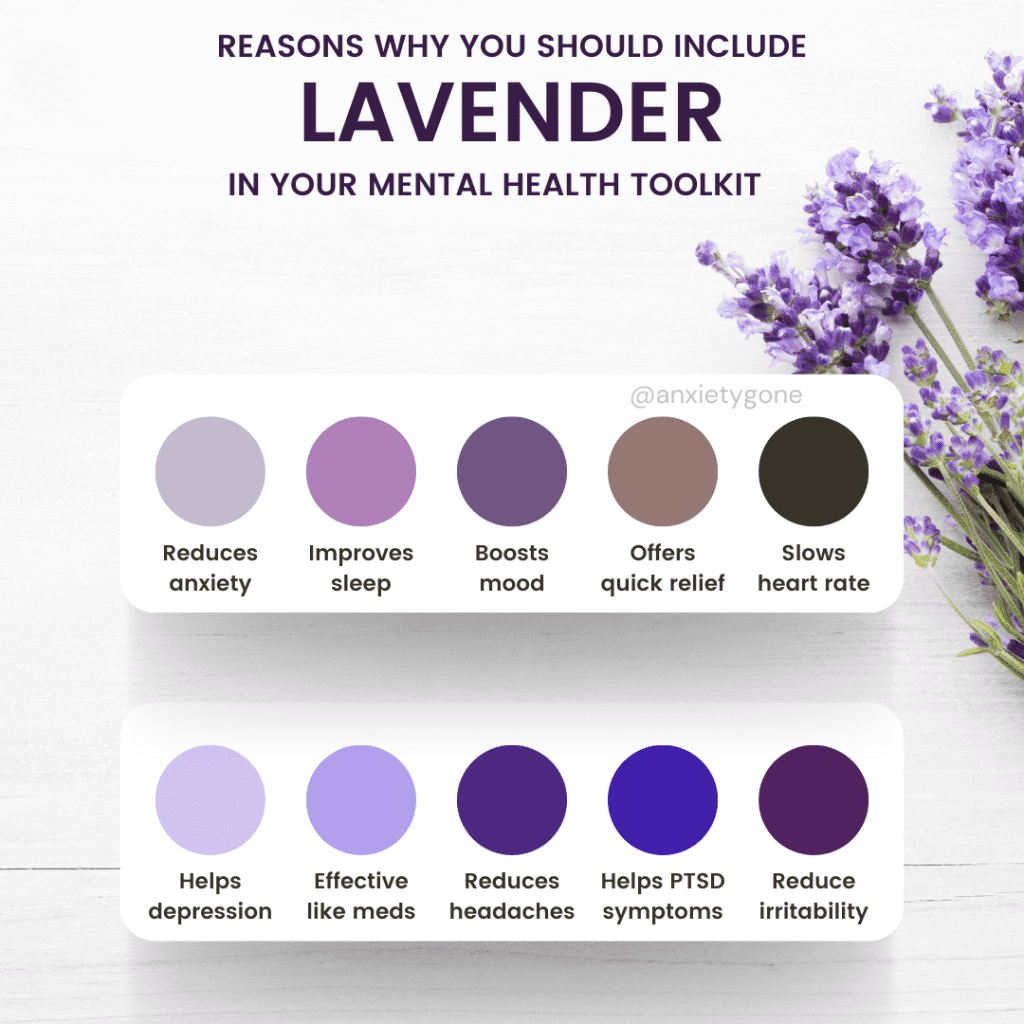 benefits of lavender ea for mental health