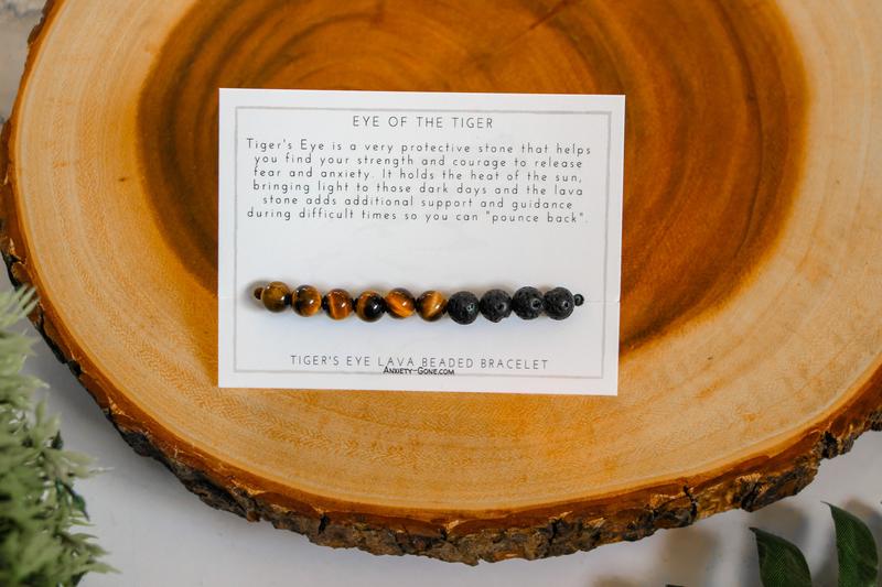 tiger eyes bracelet, tigers eye bracelet, anxiety bracelet, 