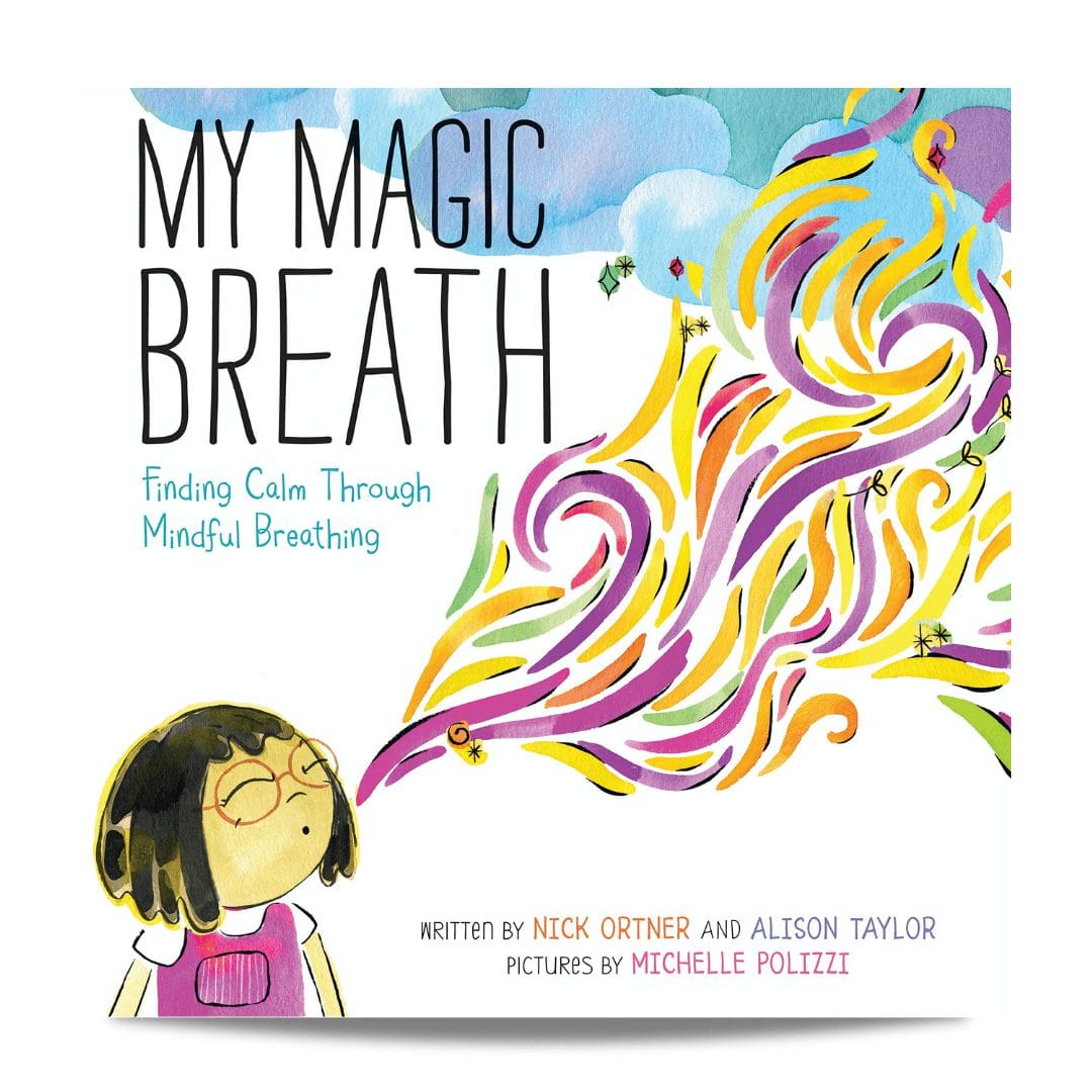 books for kids mental health, books for kids with anxiety, mental health childrens book, books for childrens mental health, children's book with important message, my magic breath book, finding calm through mindful breathing book