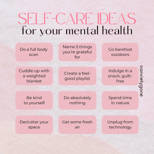 self care activities for mental health