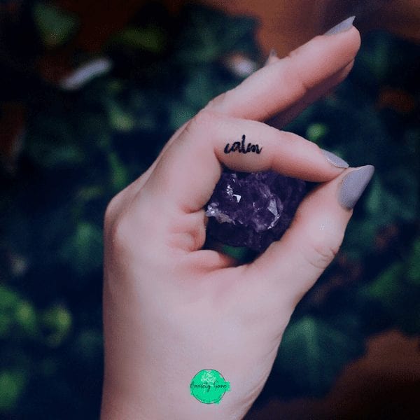 amethyst cluster, using anxiety healing stones, coping with anxiety strategies