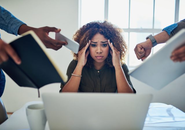 work stress, stressed at work, job burnout