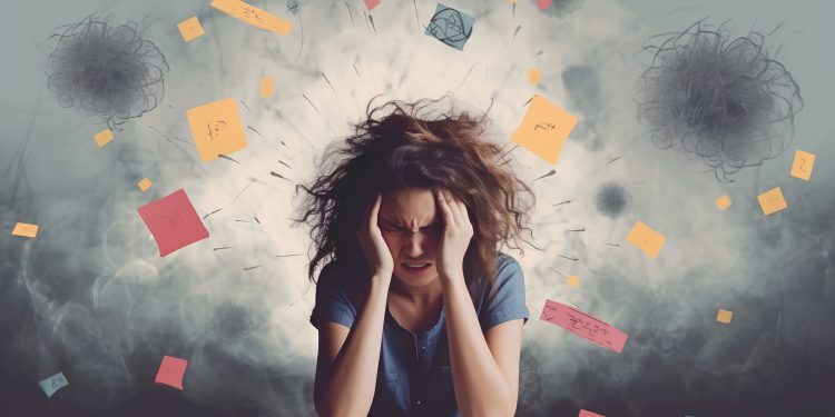 woman struggling with anxiety disorders, such as generalized anxiety and social anxiety, looking for treatments for anxiety